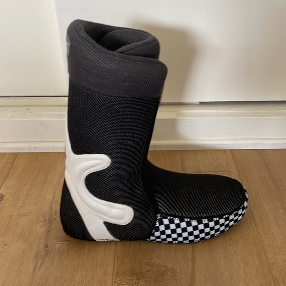 Vans Hi-Standard Pro Snowboard Boot - 2022 Gray Black - Excellent Condition - Picture 8 of 9